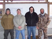Match 2 - Group Relay Winners- Tom Murtiff, John Mekis, John Hoover, Brad England